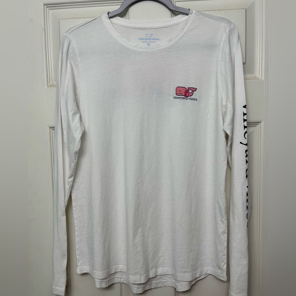 Vineyard Vines Cheer Football Long-sleeve T-Shirt Size Medium - Picture 8 of 9